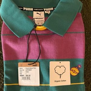 Brand New Hundreds/Puma collab Charlie Brown Polo